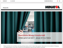 Tablet Screenshot of minatol.ch